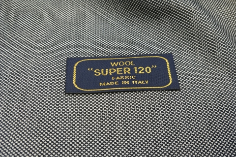 Super 120 szürke millpoint 100% gyapjú