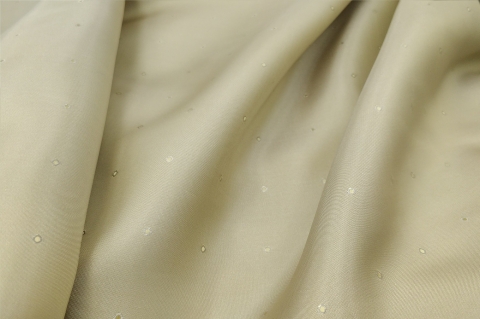 Ekrü pöttyös viszkóz